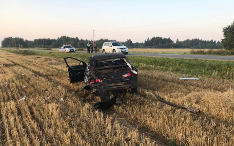 Смертельное ДТП в Суздальском районе: иномарка улетела в кювет
