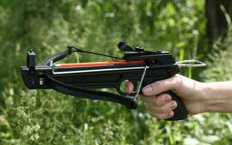 Несовершеннолетний меленковец ради интереса взял поиграть арбалет