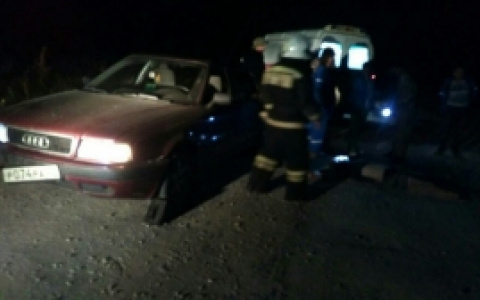 Под Владимиром легковушка сбила мотоциклиста