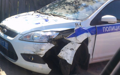 В ГИБДД прокомментировали фото разбитого автомобиля ДПС