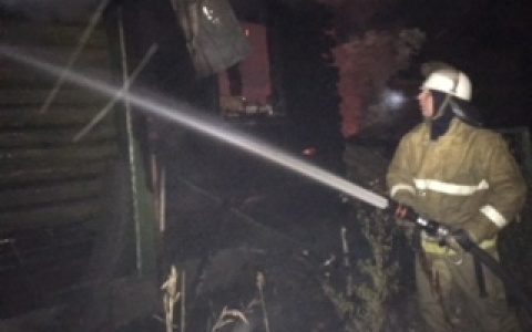 Этой ночью во Владимирской области полыхало два пожара