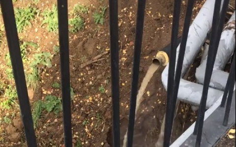 Отопительный сезон во Владимире начался с фонтанов кипятка