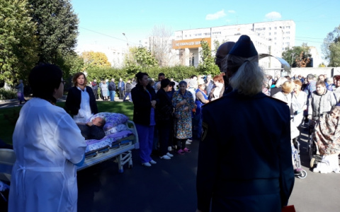 Из владимирского психоневрологического интерната экстренно эвакуировали больных и персонал