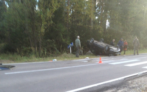 В аварии под Гусь-Хрустальным оказалось сразу два "перевертыша"