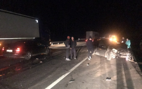 Тройное столкновение машин в Судогодском районе