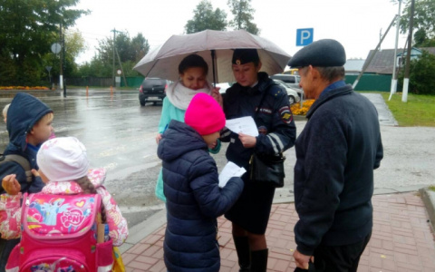 Жителям Гороховца напомнили о правилах дорожной безопасности