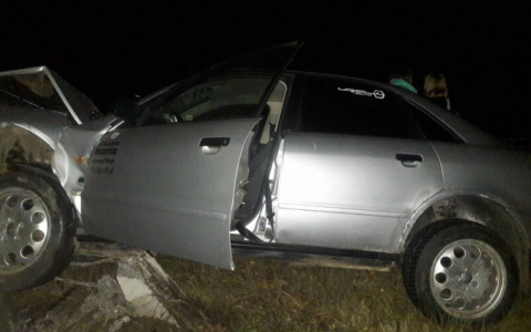 Две машины столкнулись на федеральной трассе: два ребенка в больнице