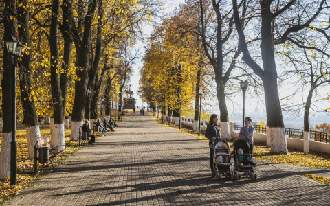 Лето в октябре: во Владимир пришла жара (фотоподборка)