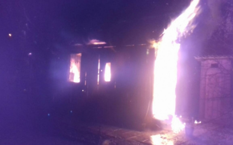 За вечер под Владимиром сгорели четыре бани