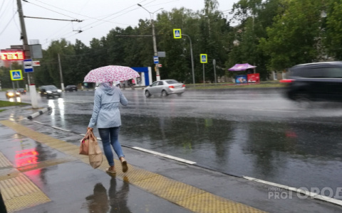 В воскресенье владимирцам лучше не забывать про зонты