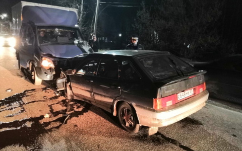 ДТП в Кольчугино: пьяный водитель Лады вылетел на встречку