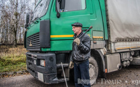 Во Владимирской области у дальнобойщика из Беларуси украли миллион