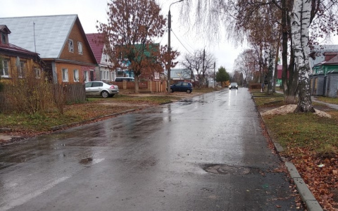 Жители села под Владимиром поблагодарили Сипягина за новую дорогу