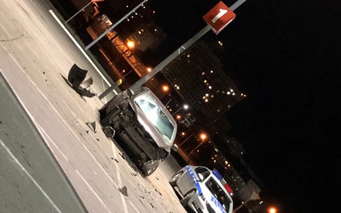 "Форсаж" у Ленты во Владимире закончился разбитым авто