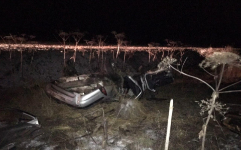 ДТП во Владимирской области: машина с пассажирами перевернулась на крышу