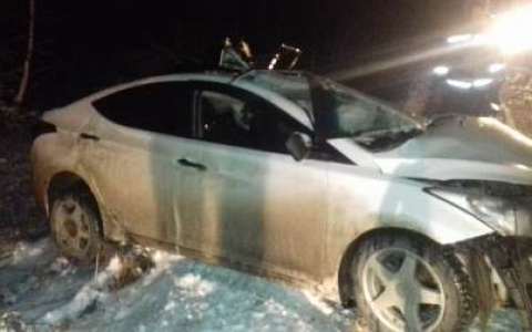 ДТП под Владимиром: спасателям пришлось вытаскивать пострадавшего из авто