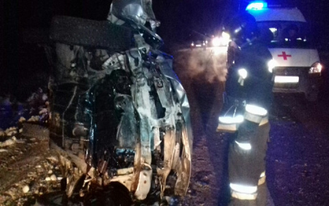 Вчера под Гусь-Хрустальным произошла авария, имеется пострадавший