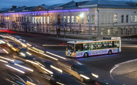 В новогоднюю ночь во Владимире автобусы и троллейбусы будут бесплатными