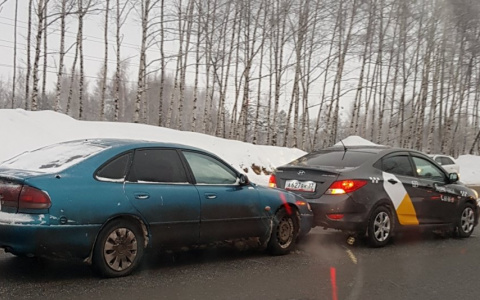Сразу два ДТП произошло во Владимире сегодня утром