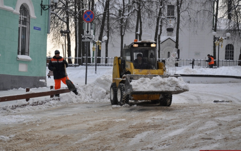 За первые дни 2019 года во Владимире вывезли 35 тысяч тонн снега