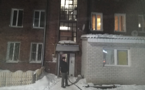 На пожаре в Коврове пострадал пожилой мужчина