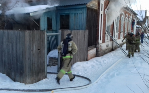Во Владимирской области мужчина сгорел в собственном доме