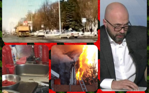 Владимир за день: пожар в Богослово, ларек с шаурмой и сквер на Чайковского