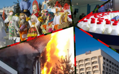 Владимир за неделю: пожар в Богослово, смерть от блинов и молоко в Киржаче