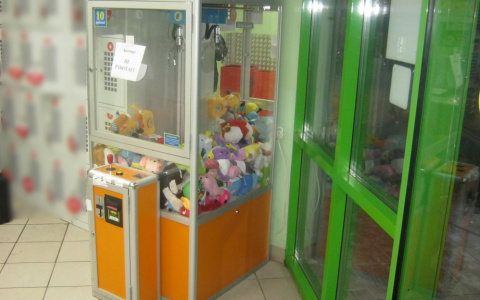 Нижегородец обворовывал муромские автоматы с мягкими игрушками