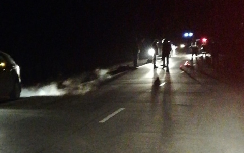 На трассе в Юрьев-Польском районе насмерть сбили человека