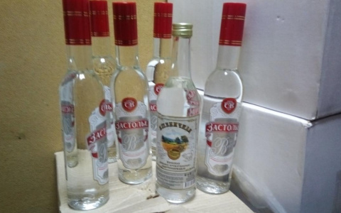 Из магазина на Мещерской во Владимире изъяли 660 бутылок водки