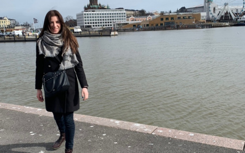 Горожанка: "В Таллине чайки охотно фотографируются с туристами"