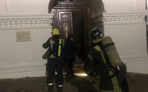 Во Владимире горел православный храм