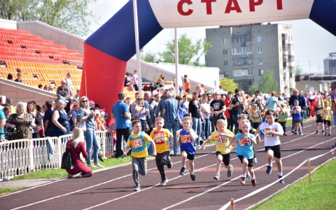 Владимирские дошколята-легкоатлеты приняли участие в эстафете