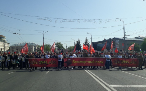 Владимирцы приняли участие в шествии Бессмертного полка