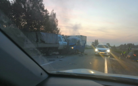 Смертельное ДТП около деревни Машково в Александровском районе