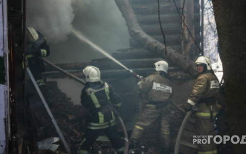 17-летний житель Владимирской области пострадал в пожаре