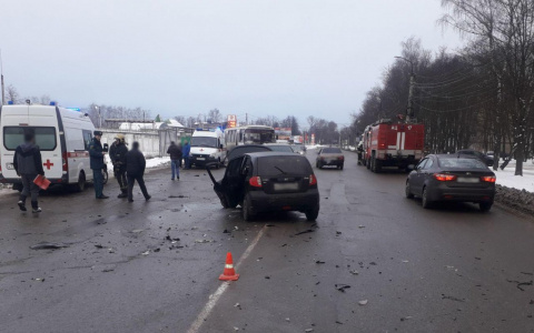 В результате ДТП в Александрове пострадали пять человек