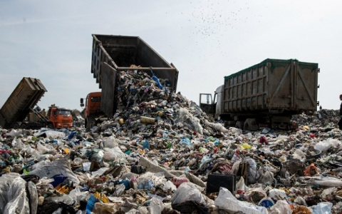 На Александровскую свалку до сих пор возят московский мусор