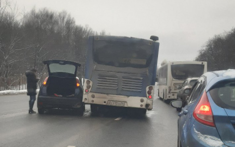 Во Владимире вновь произошло ДТП с участием автобуса