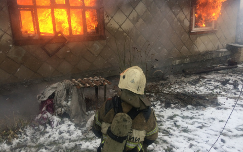 Сегодня в Лакинске был пожар. Есть погибшие