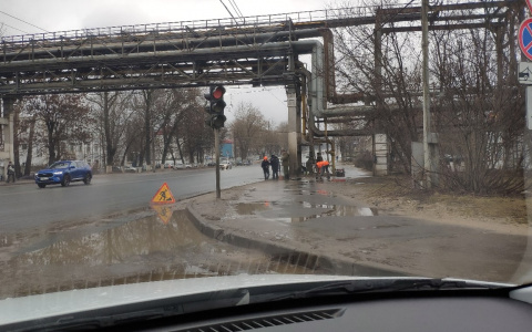 На месте смертельного ДТП у Химзавода установили ограждение