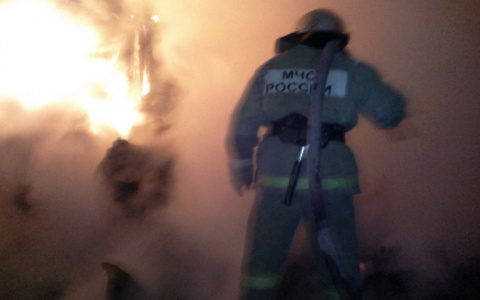 На пожаре во Владимирской области погибла женщина