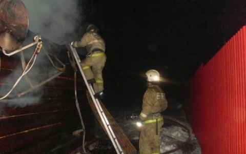 В Петушинском районе из-за вспыхнувшего обогревателя сгорел мужчина