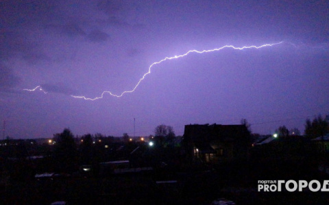 К середине недели во Владимире ожидается гроза