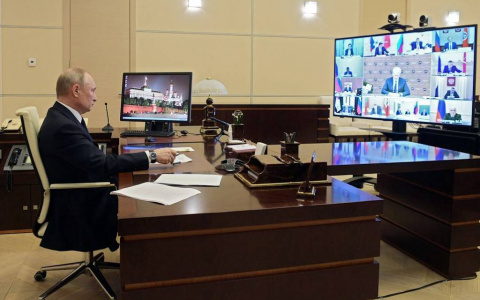 Владимир Путин проведет совещание о поэтапном выходе из режима самоизоляции