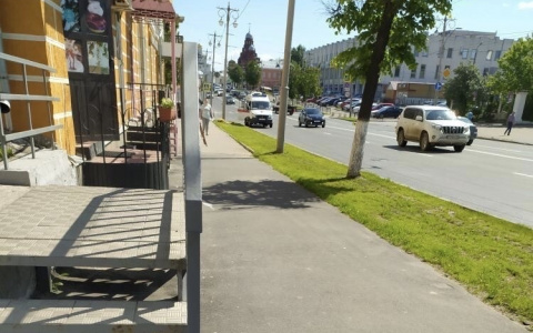 В центре Владимира из окна выпал мужчина