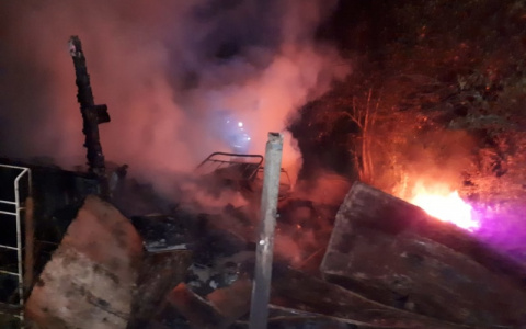 На пожаре в Юрьевце нашли тело погибшего человека
