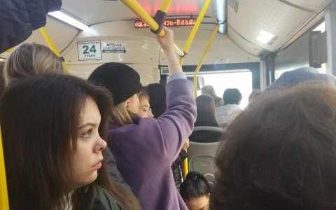 Транспортный коллапс случился утром во Владимире