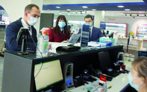 Роспотребнадзор проверяет торговые центры Владимира на соблюдение масочного режима